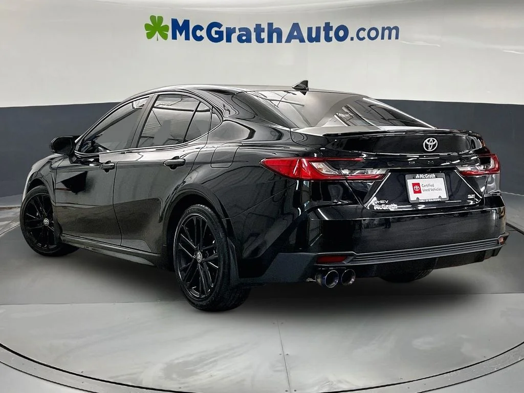 Used 2025 Black Toyota SE image 3