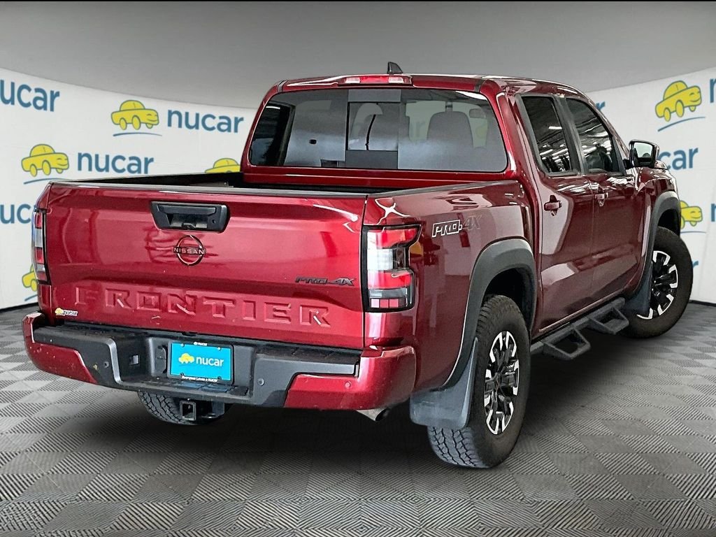 Used 2024 Cardinal Red Metallic Tricoat Nissan PRO-4X image 6