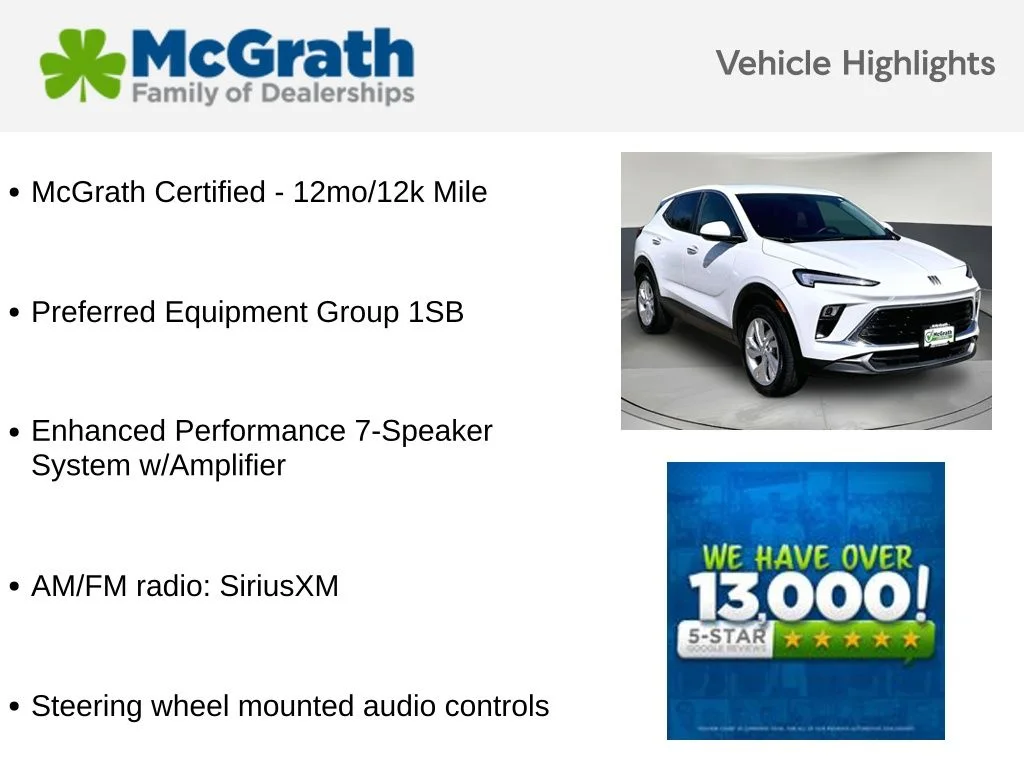 Used 2025 White Buick Preferred image 6