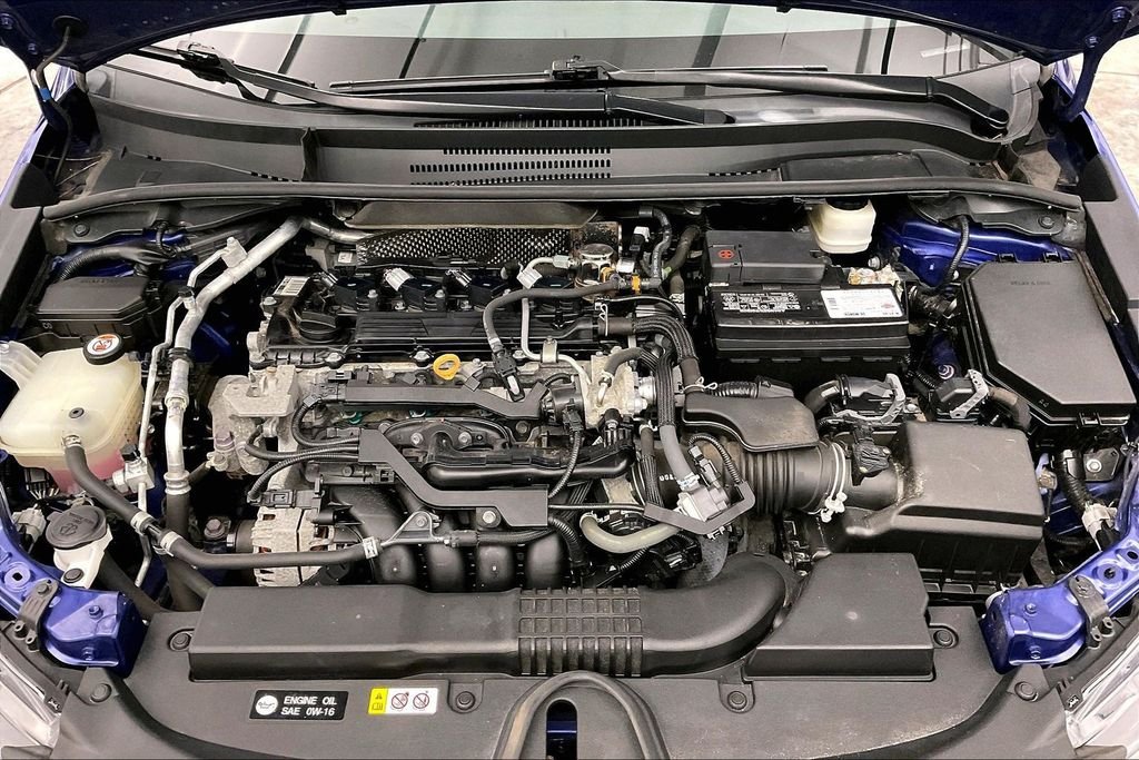 Used 2021 Blue Toyota SE image 14