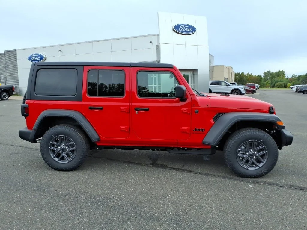 New 2026 Red Jeep Sport RHD image 8