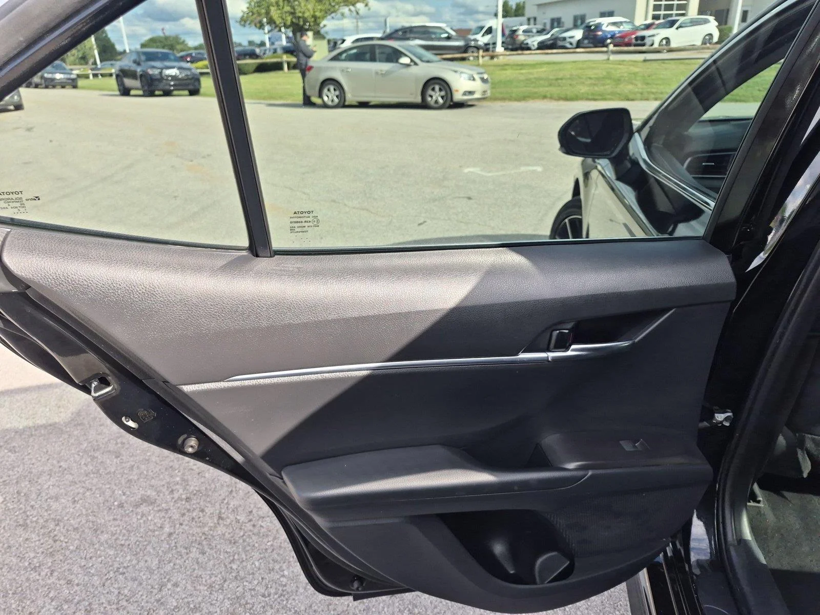 Used 2024 Midnight Black Metallic Toyota SE image 28