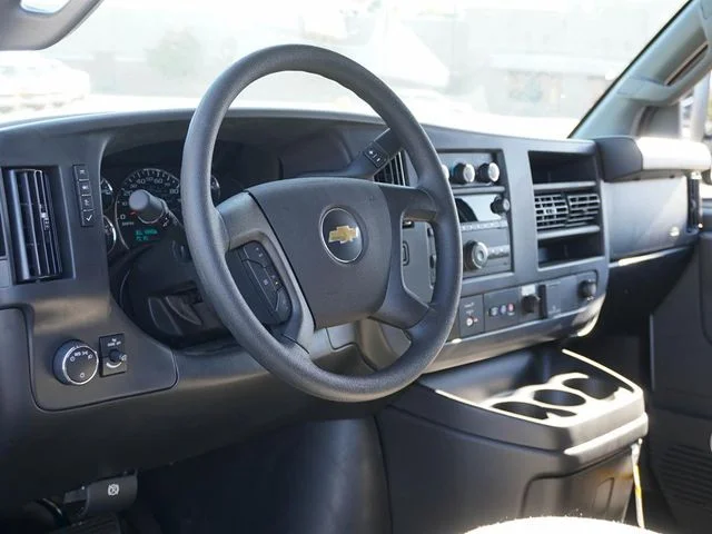 New 2025 White Chevrolet Work Van image 3