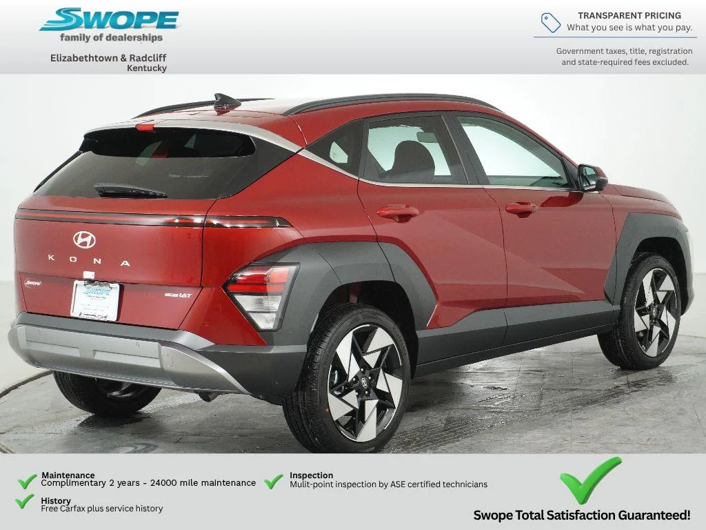 New 2026 Ultimate Red Metallic Hyundai Limited image 3