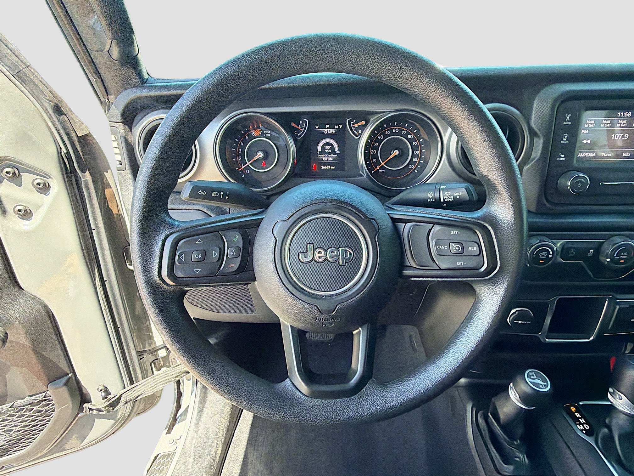 Used 2021 Sting-Gray Clearcoat Jeep Unlimited Willys Sport image 37