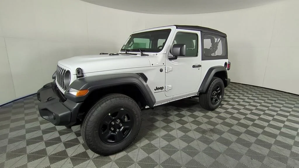 New 2026 Bright White Clear-Coat Exterior Paint Jeep Sport image 9