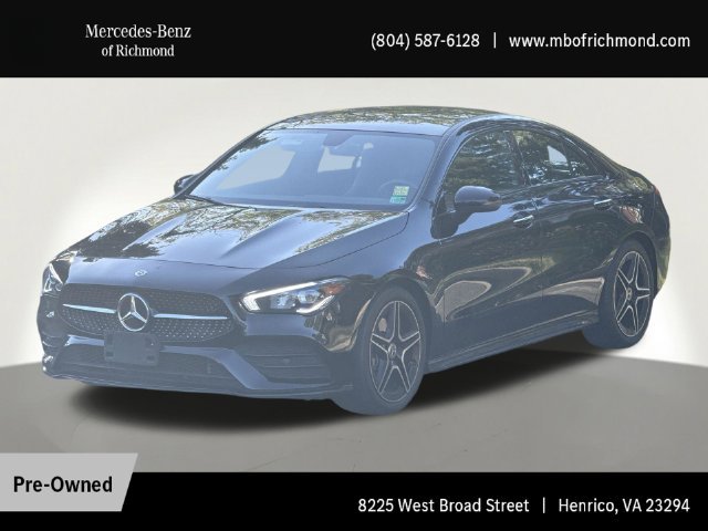 Certified Used 2023 Black Mercedes-Benz CLA 250 image 1