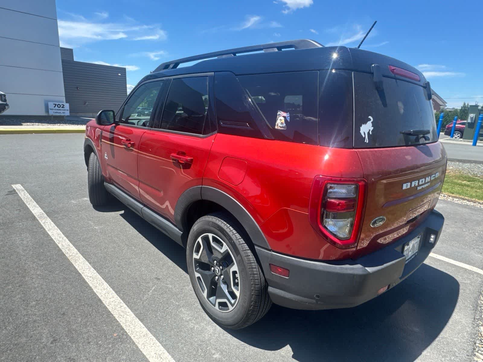 Used 2024 Hot Pepper Red Metallic Tinted Clearcoat Ford Outer Banks image 6
