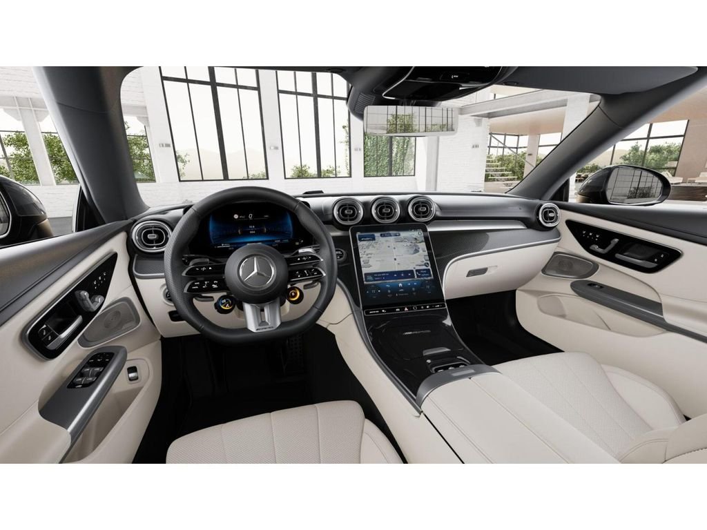 New 2027 MANUFAKTUR Moonlight White Metallic Mercedes-Benz CLE 450 4MATIC® image 3