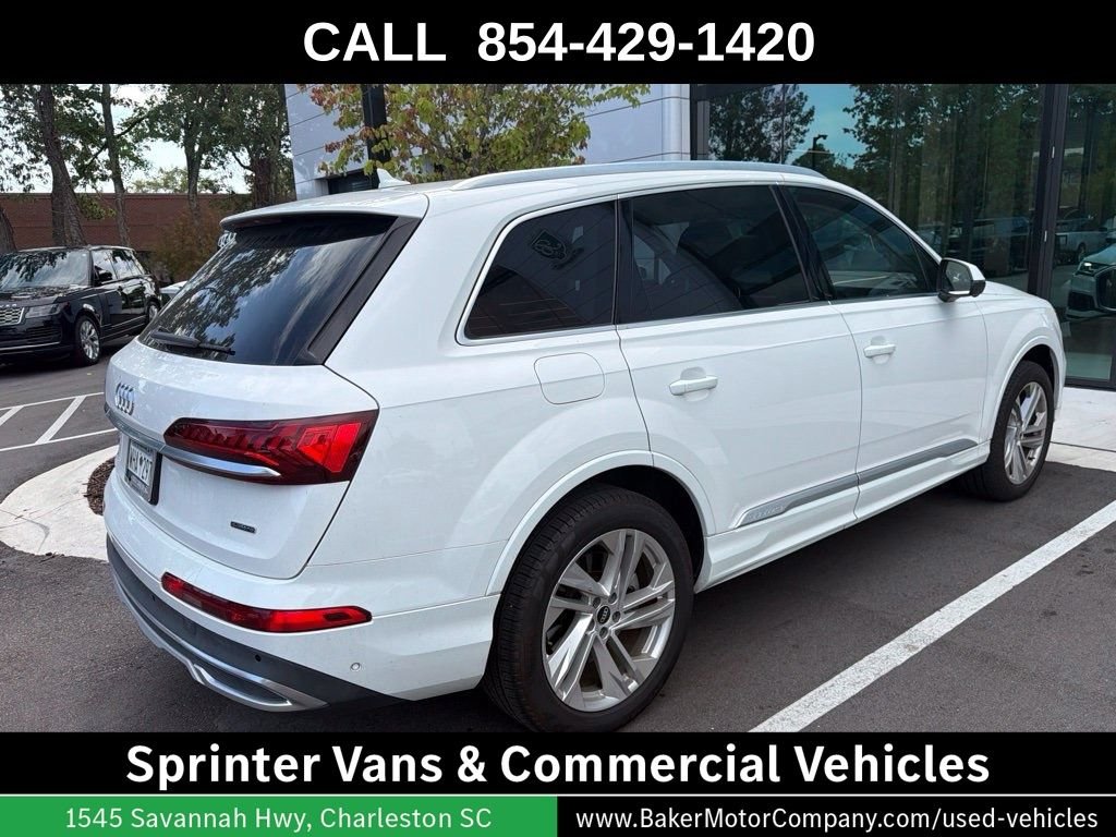 Used 2021 White Audi 45 Premium Plus image 2