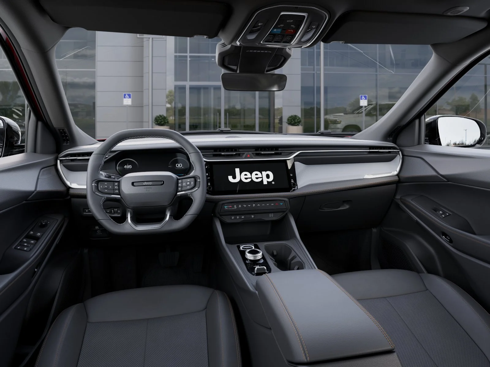 New 2026 Red Hot Pearl-Coat Exterior Paint Jeep Limited image 14