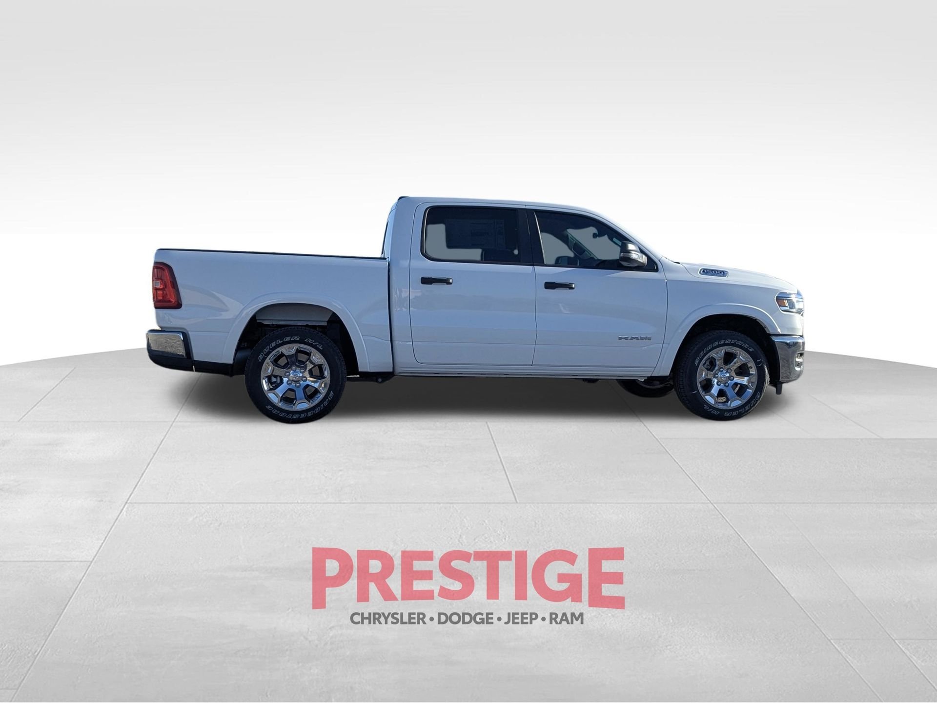 New 2026 Bright White Clear-Coat Exterior Paint RAM Big Horn/Lone Star image 4
