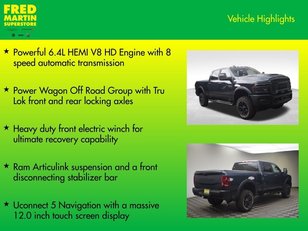 New 2026 Forged Blue Metallic Exterior Paint RAM Power Wagon image 8