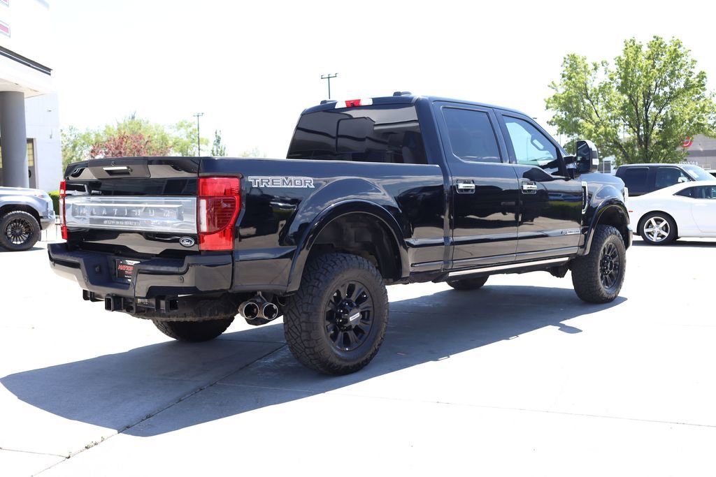 Used 2022 Black Metallic Ford Platinum image 6