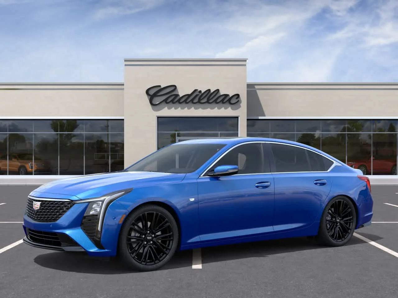 New 2026 Coastal Blue Metallic Cadillac Premium Luxury image 2