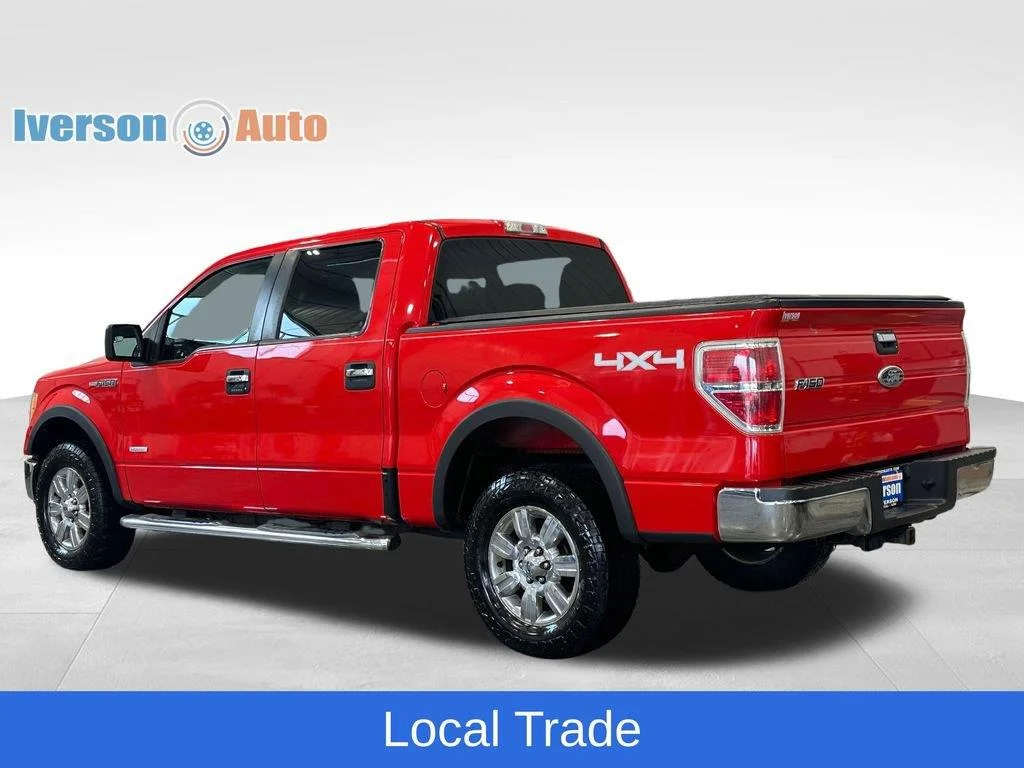 Used 2012 Race Red FORD 4WD SUPERCREW 145