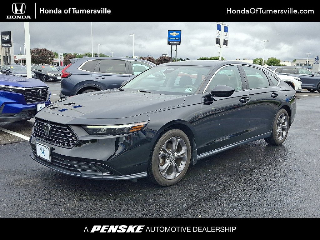 Certified Used 2023 Crystal Black Pearl Honda 1.5T EX image 33