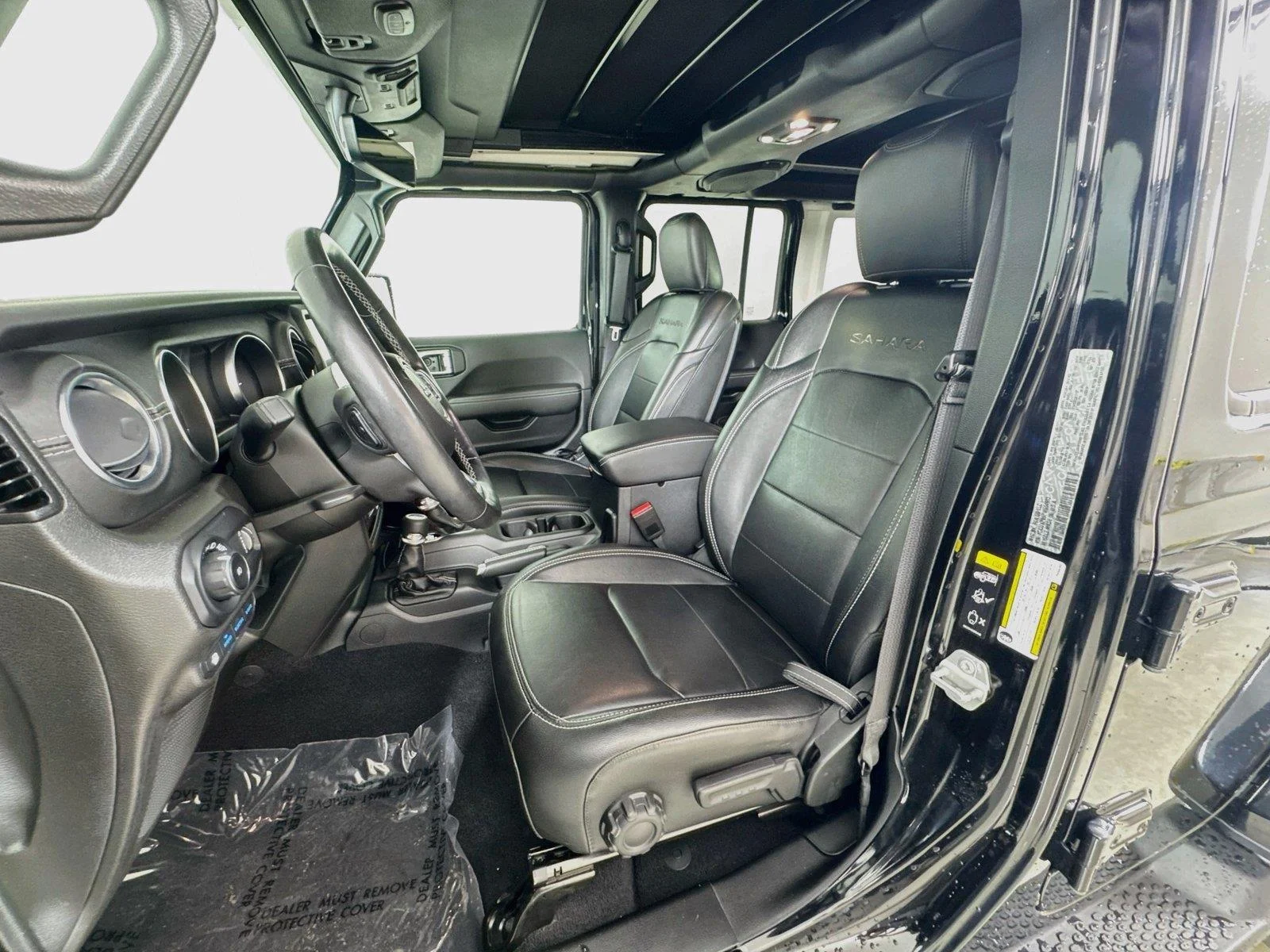 Used 2023 Black Clearcoat Jeep Sahara image 21