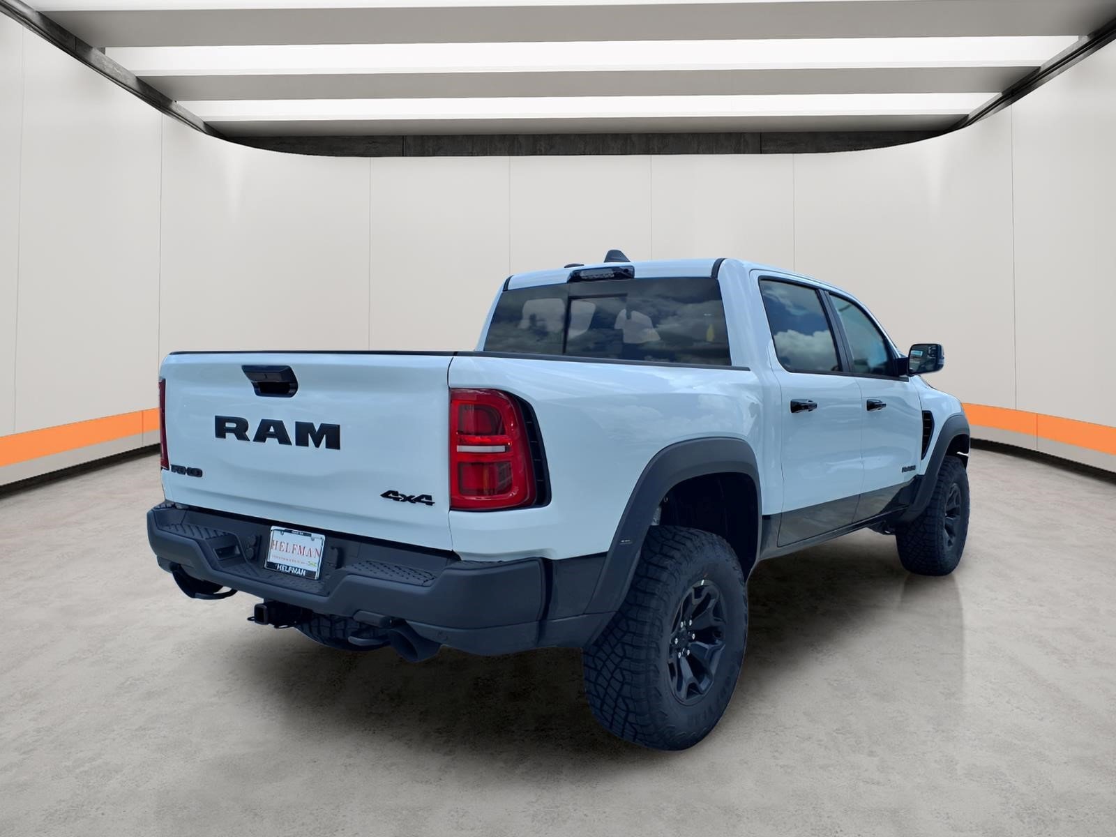 New 2026 Bright White Clear-Coat Exterior Paint RAM RHO image 4