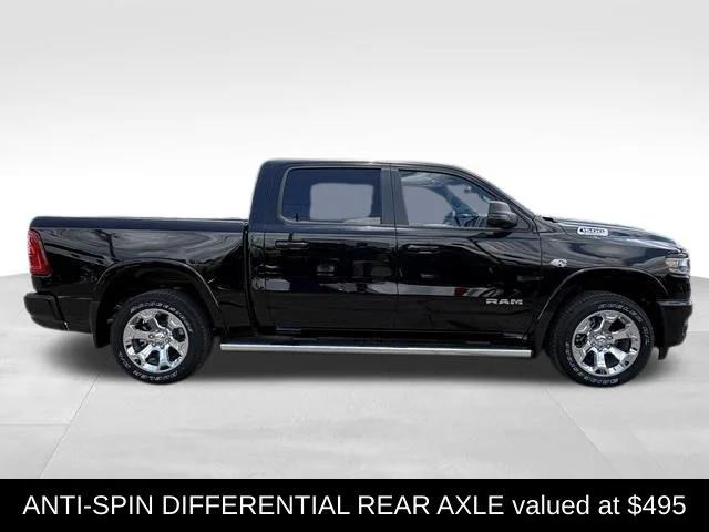 New 2026 Diamond Black Crystal Pearl-Coat Exterior Paint RAM Big Horn/Lone Star image 9