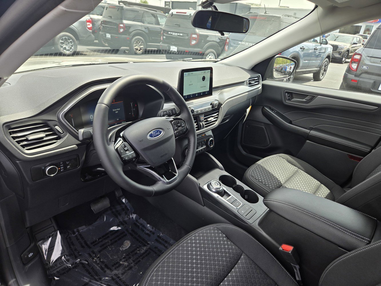New 2026 Agate Black Metallic Ford Active image 2