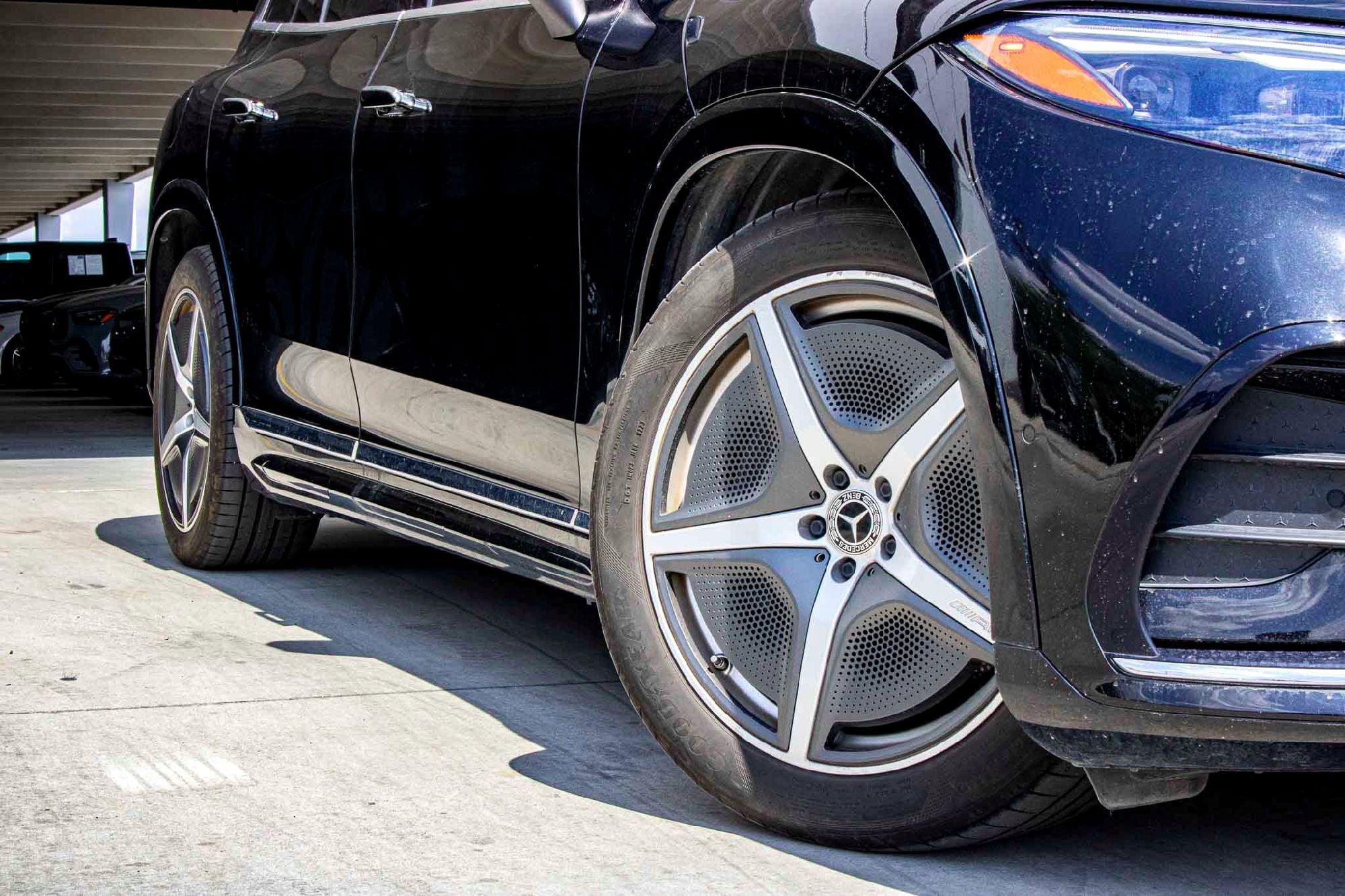 Certified 2023 Mercedes-Benz EQS SUV Base with VIN 4JGDM4EB0PA017226 for sale in San Antonio, TX