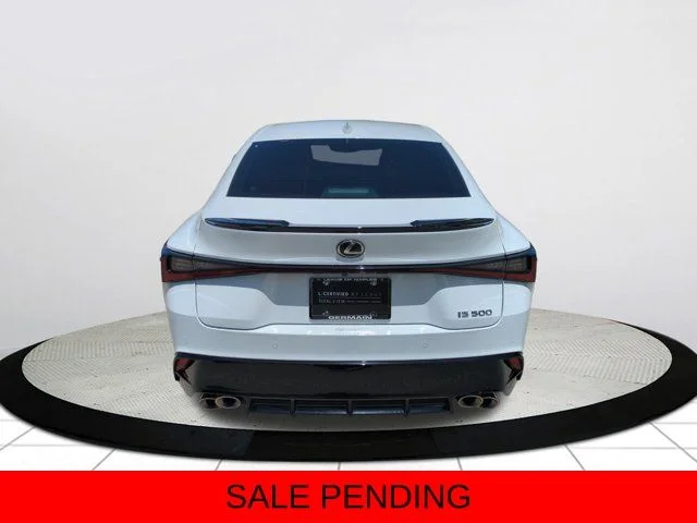 Certified Used 2025 ULTRA WHITE Lexus 500 F SPORT Performance image 5