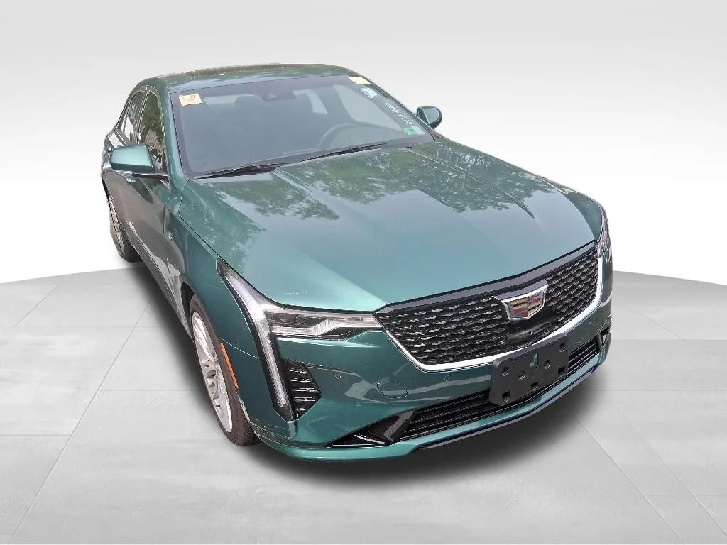 Used 2025 Blue Cadillac Premium Luxury image 3