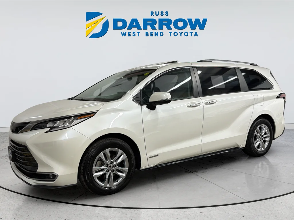 Used 2021 White Toyota Limited image 1