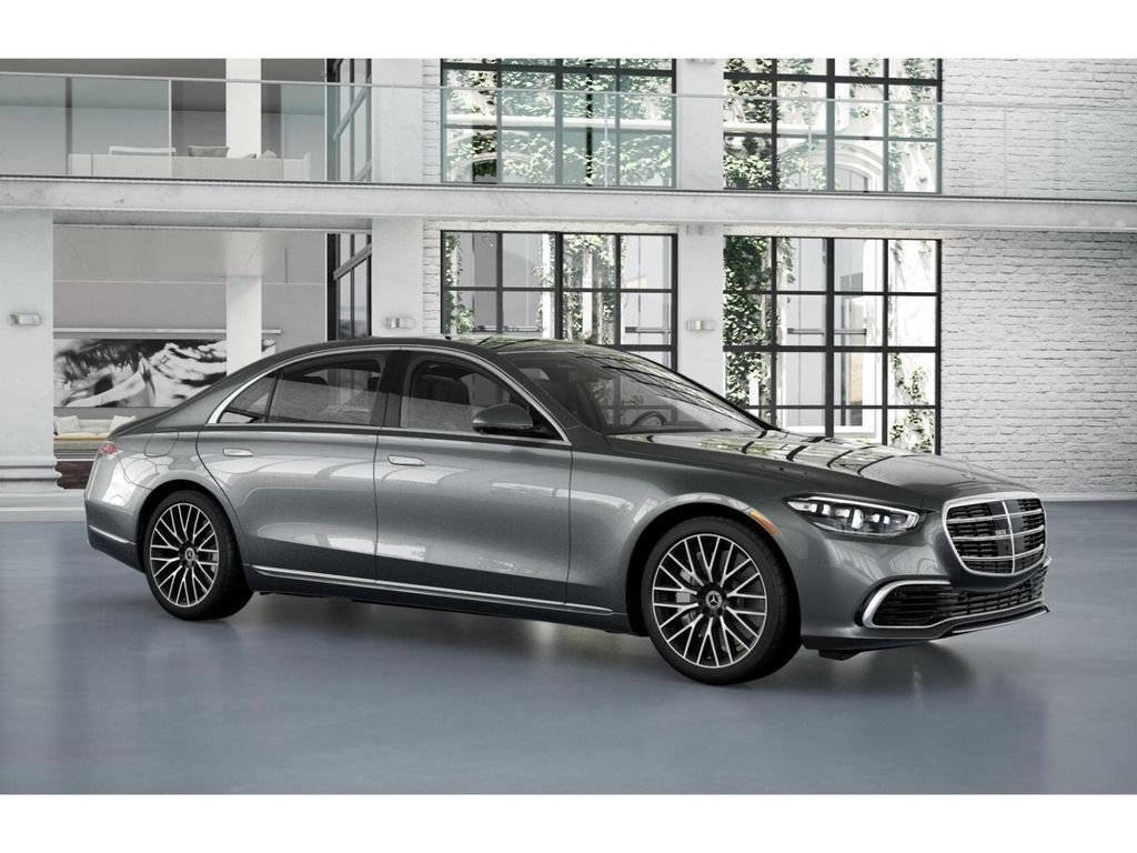 New 2026 Selenite Grey Metallic Mercedes-Benz S 580 image 12