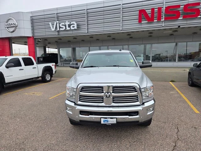 Used 2018 Bright Silver Clearcoat Metallic Ram Big Horn image 3