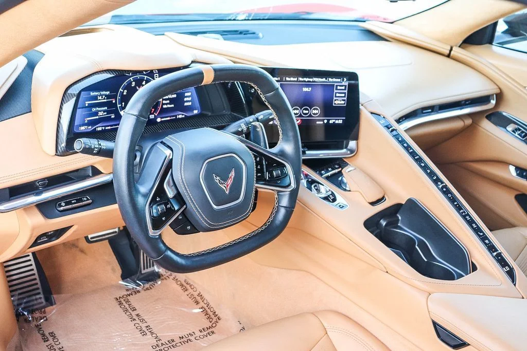 Used 2020 Orange Chevrolet Stingray image 21