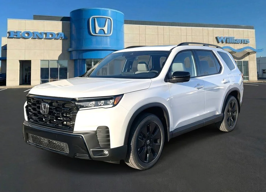 New 2026 PLATINUM WHITE PEARL Honda Black Edition image 1
