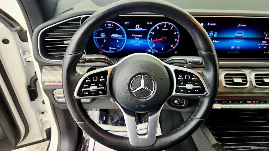 Used 2020 Polar White Mercedes-Benz GLE 350 4MATIC® SUV image 13