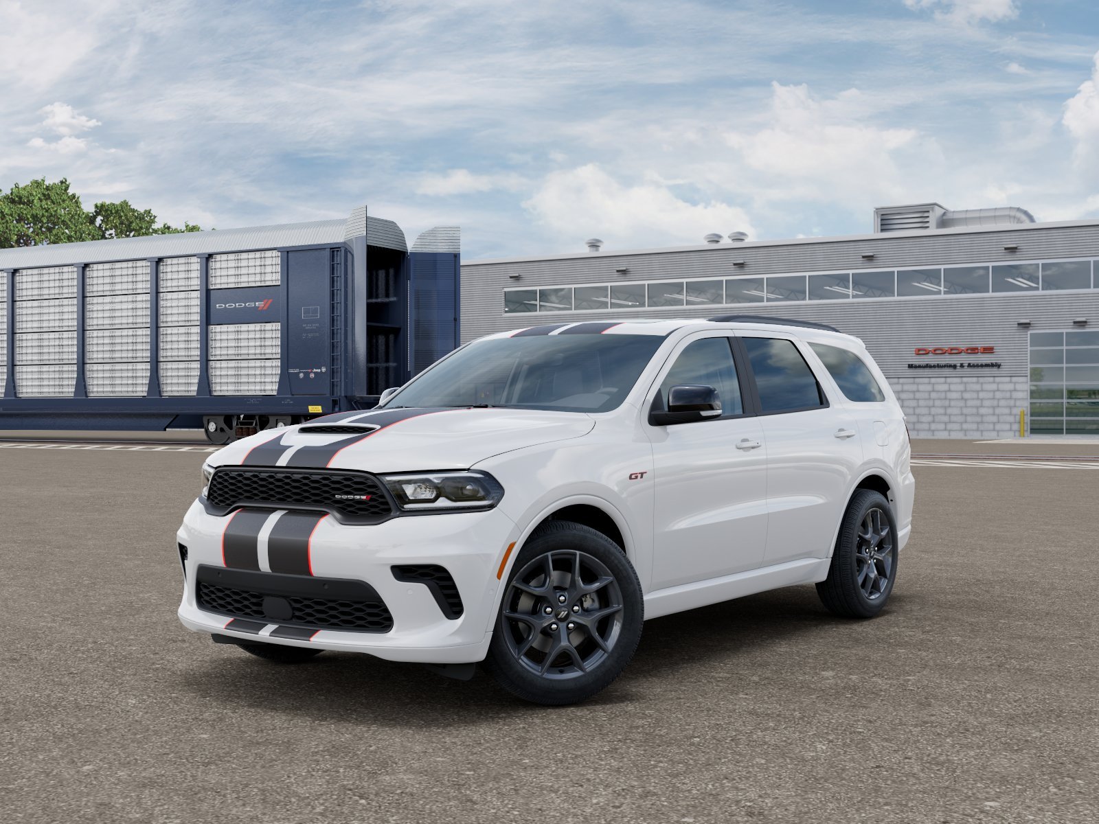 New 2026 White Knuckle Clear-Coat Exterior Paint Dodge GT PLUS image 2