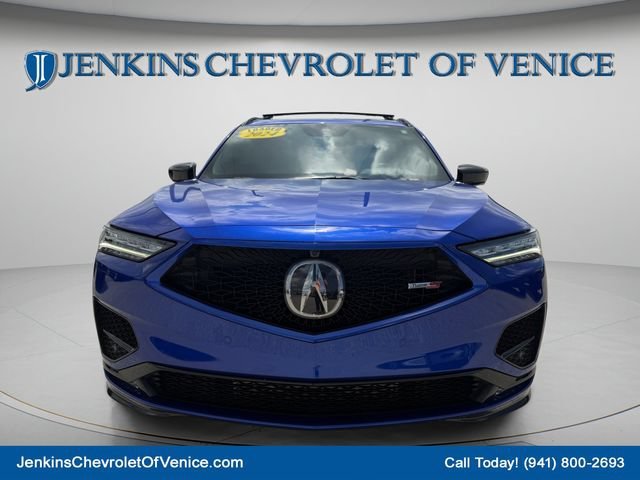 Used 2024 Blue Acura Type S Advance Package image 12