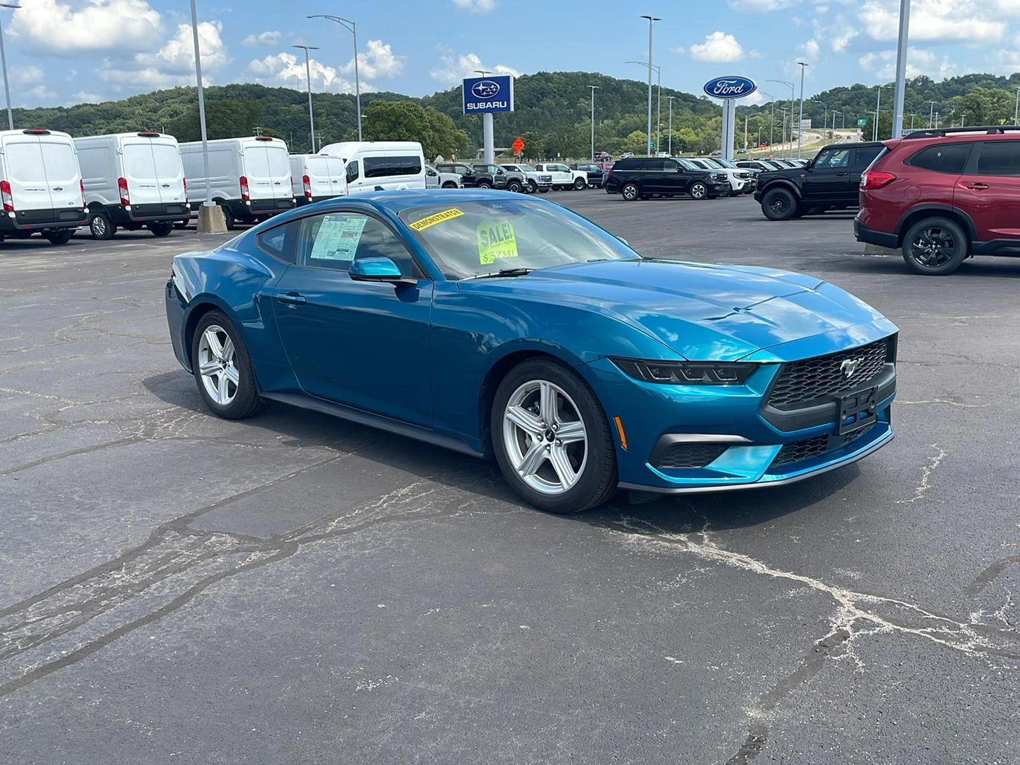 New 2026 Adriatic Blue Ford EcoBoost Premium image 7