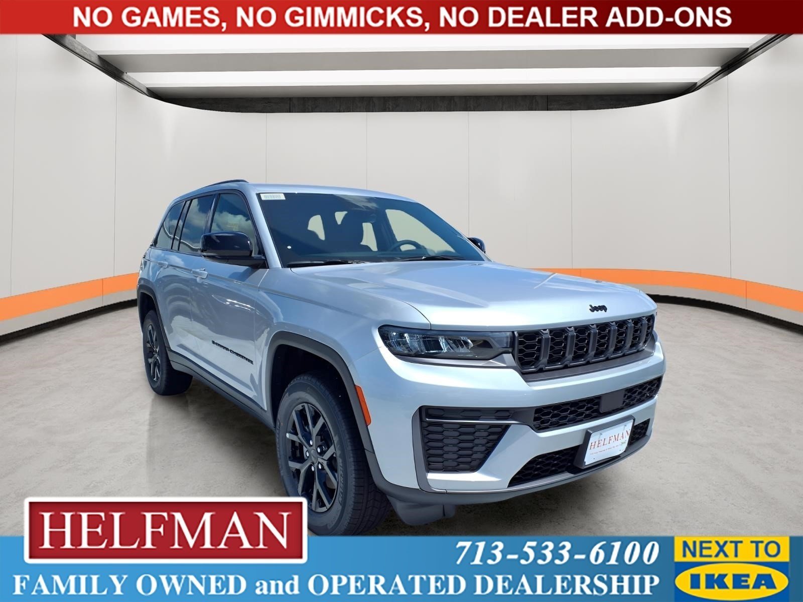 New 2026 Silver Zynith Exterior Paint Jeep Laredo Altitude image 1