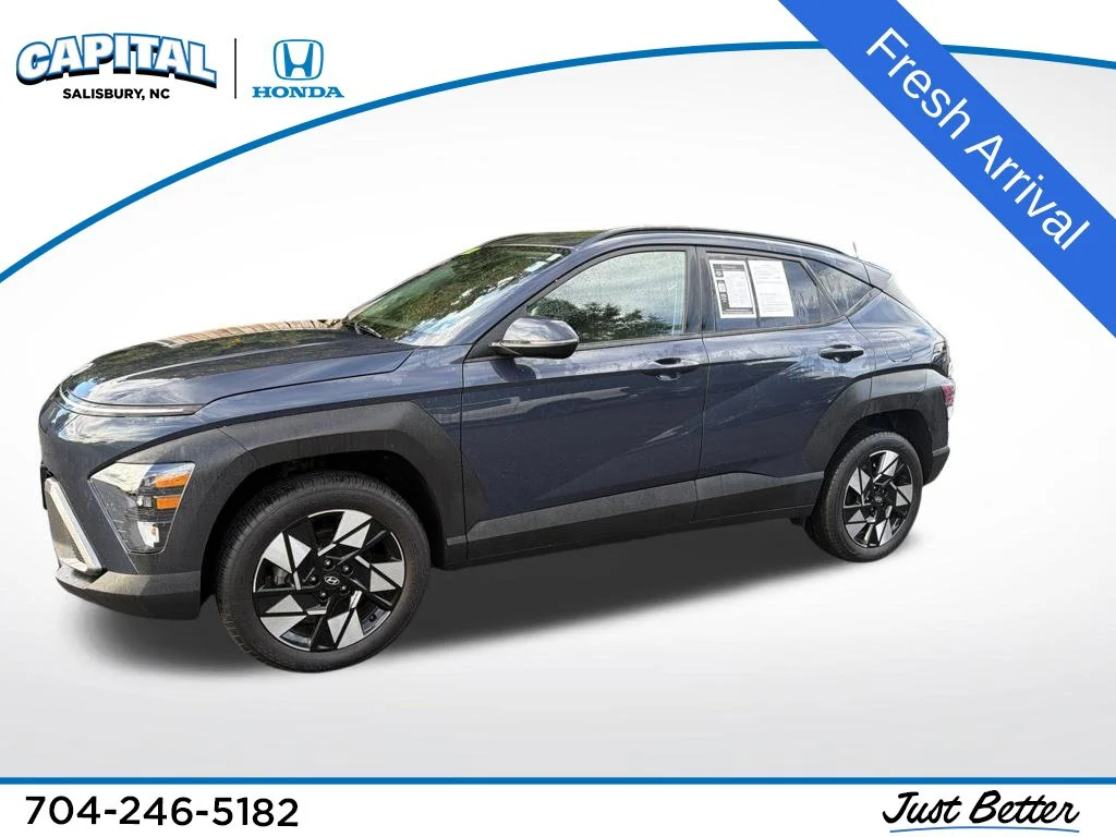 Used 2024 Denim Blue Pearl Hyundai SEL image 1