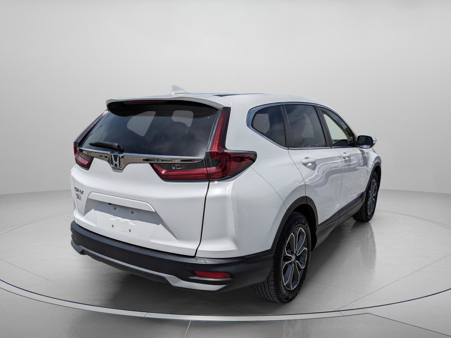 Used 2021 Platinum White Pearl Honda EX image 6