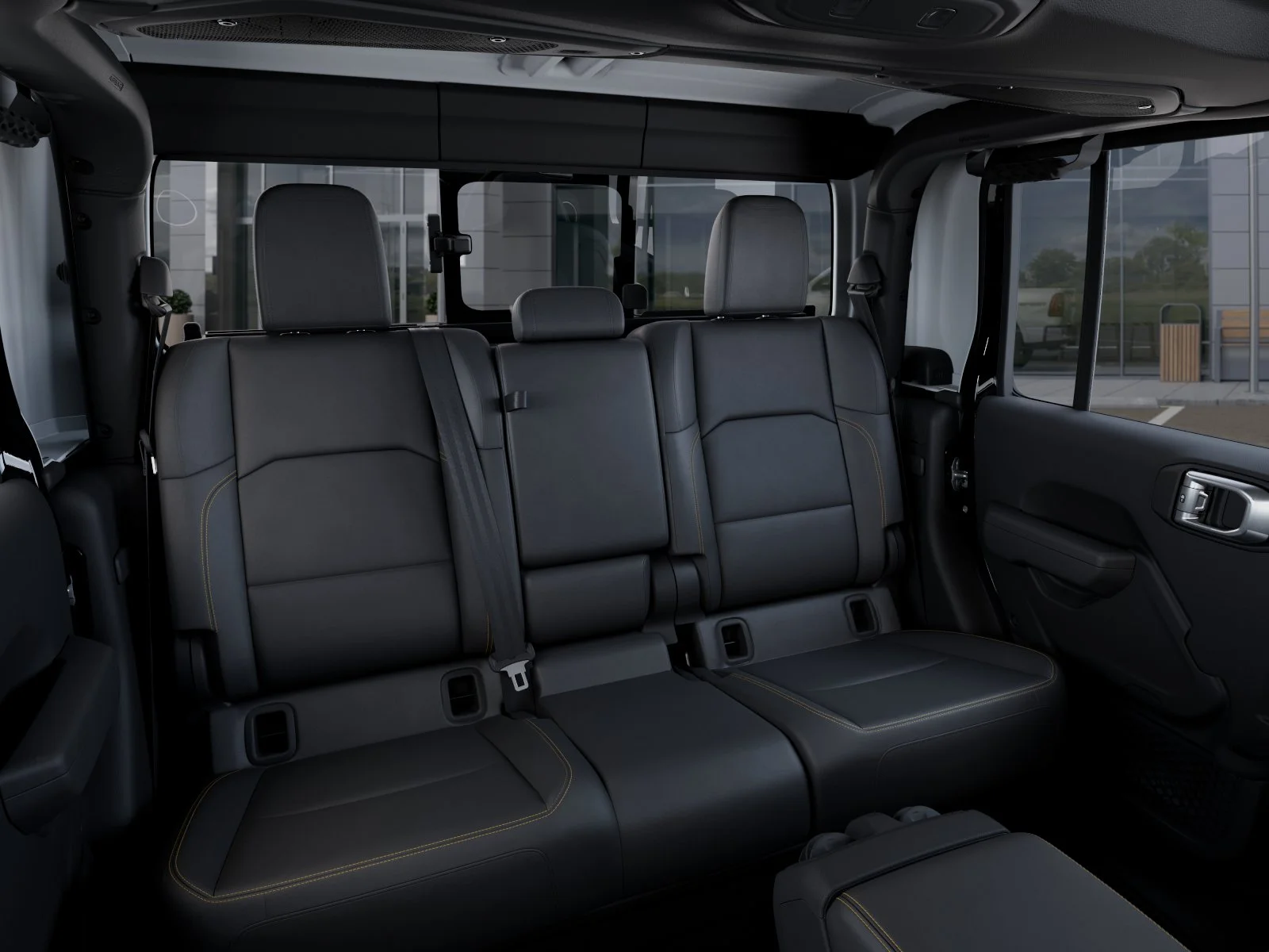 New 2026 Black Clear-Coat Exterior Paint Jeep Texas Trail image 41