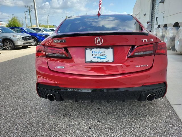 Used 2020 Performance Red Pearl Acura 3.5L A-Spec Pkg image 5