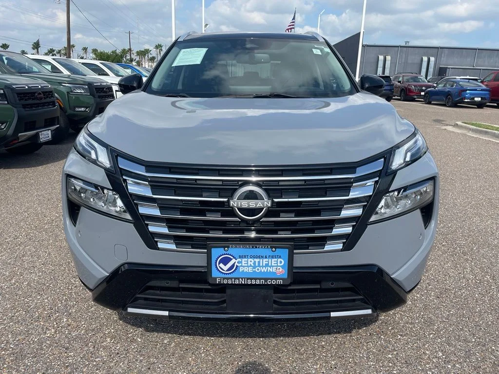 Used 2024 Gray Nissan Platinum image 2
