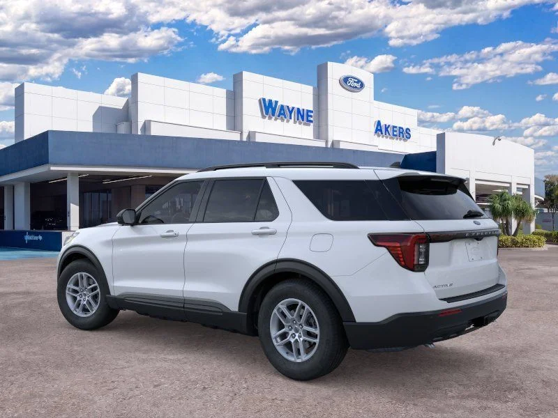New 2026 Space White Metallic Ford Active image 4