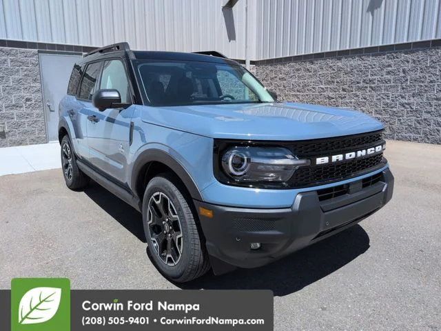 New 2026 Azure Gray Metallic Tri-Coat Ford Outer Banks image 2