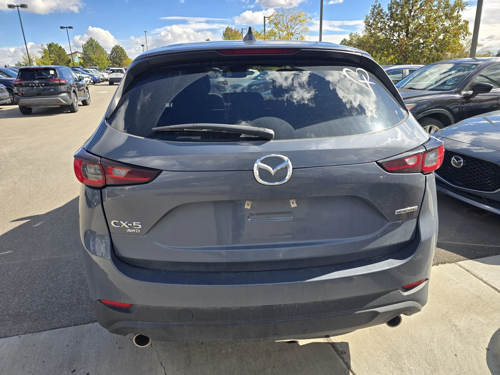 Used 2025 Polymetal Gray Metallic Mazda 2.5 S Carbon Edition image 4