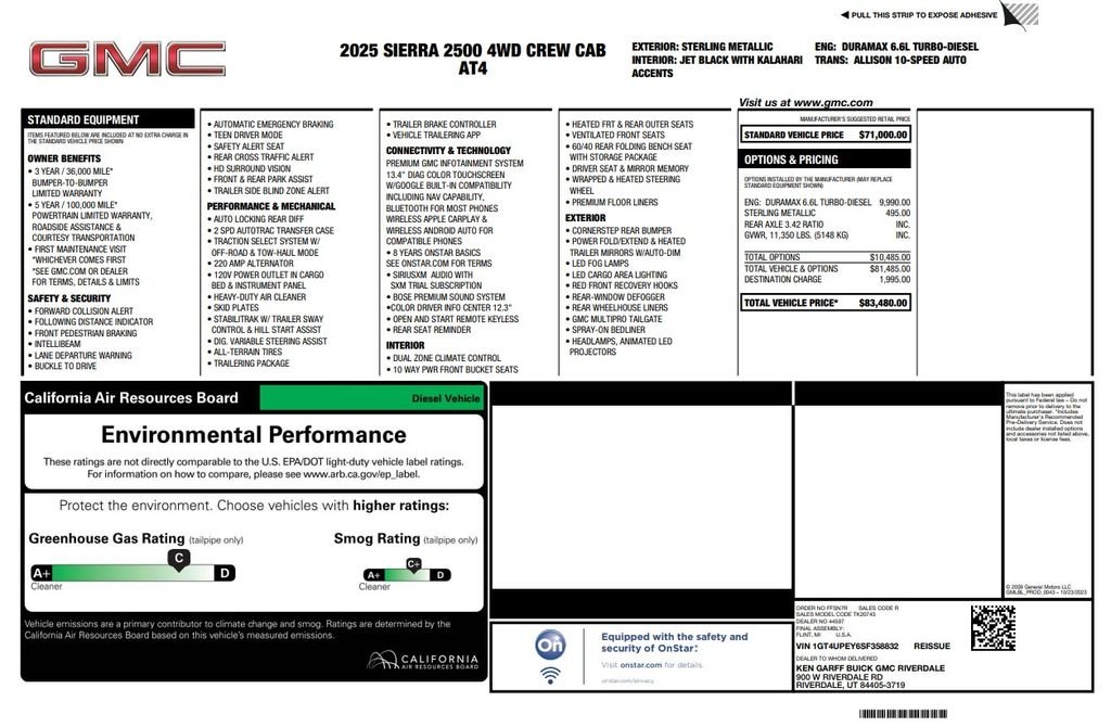 Used 2025 Silver GMC AT4 image 4