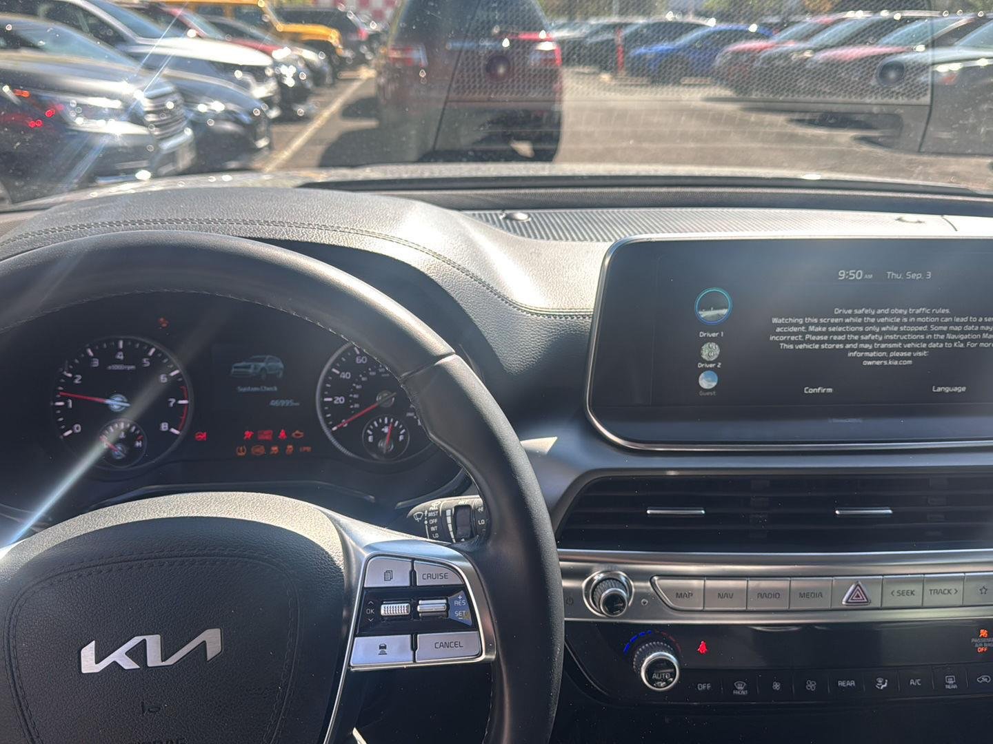 Used 2022 Everlasting Silver Kia LX image 8