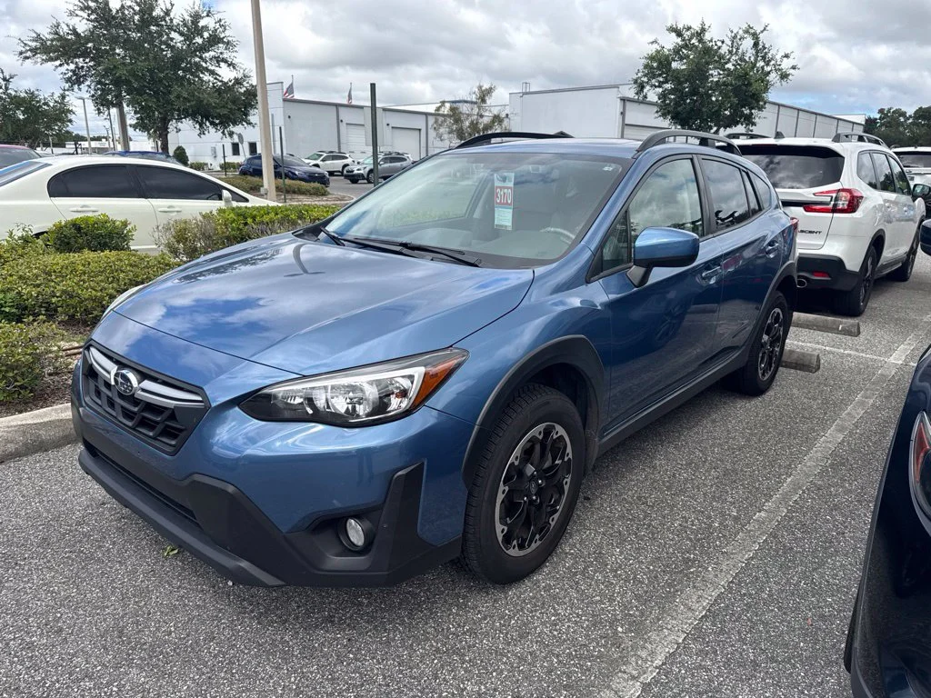Used 2021 Blue Subaru Premium image 2
