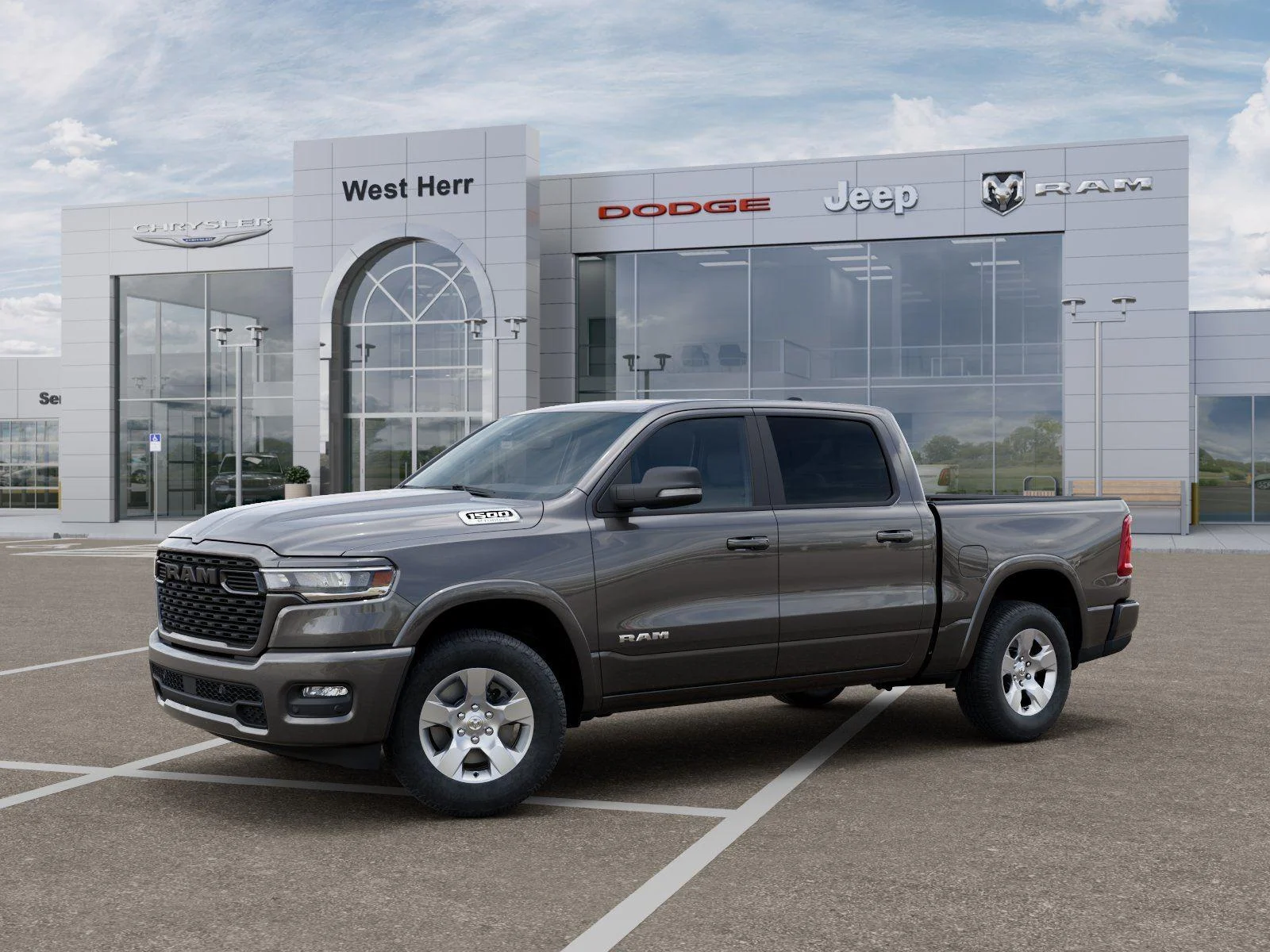 Used 2026 Granite Crystal Metallic Clear Ram Big Horn/Lone Star image 2